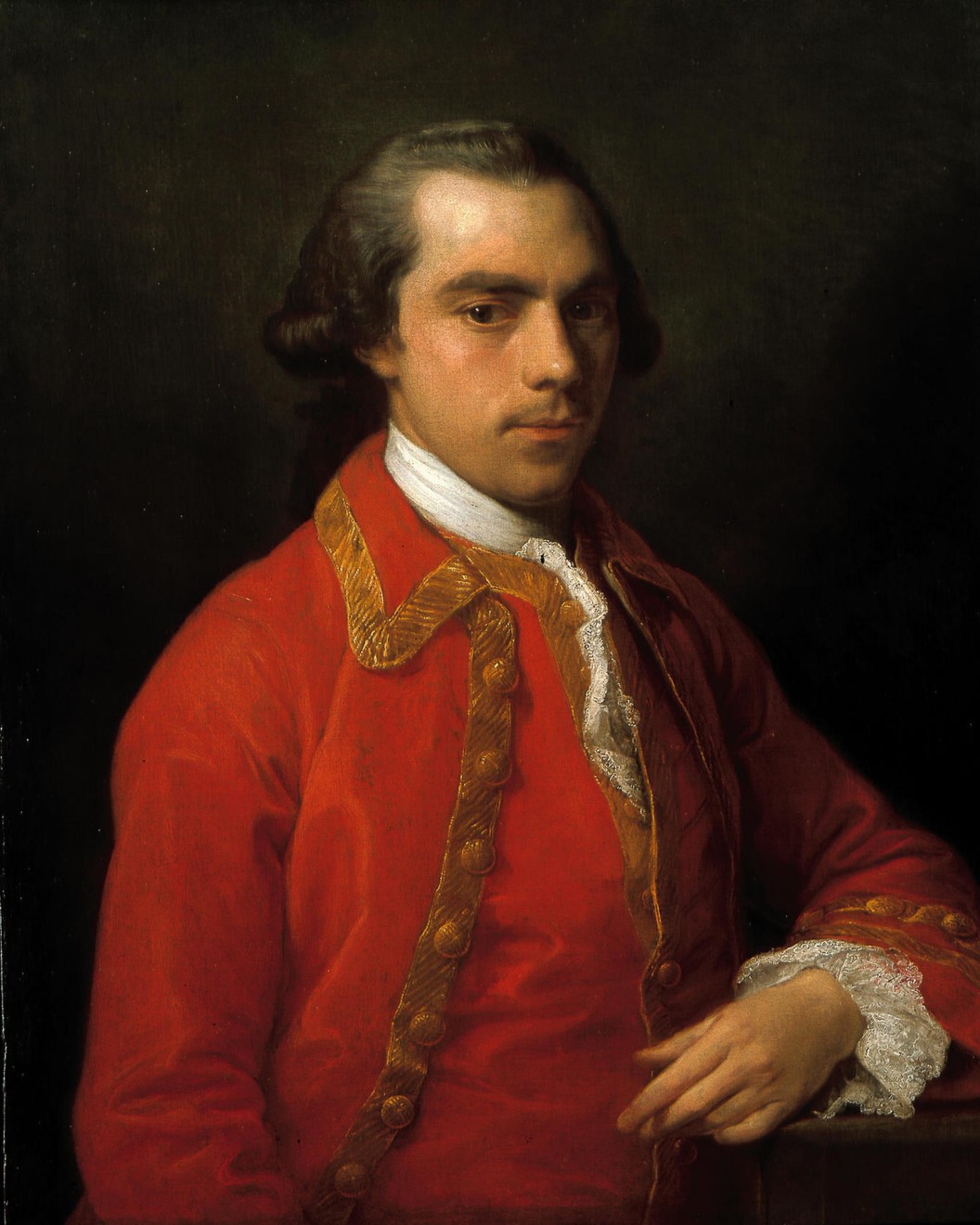 Мужской портрет 18 века живопись