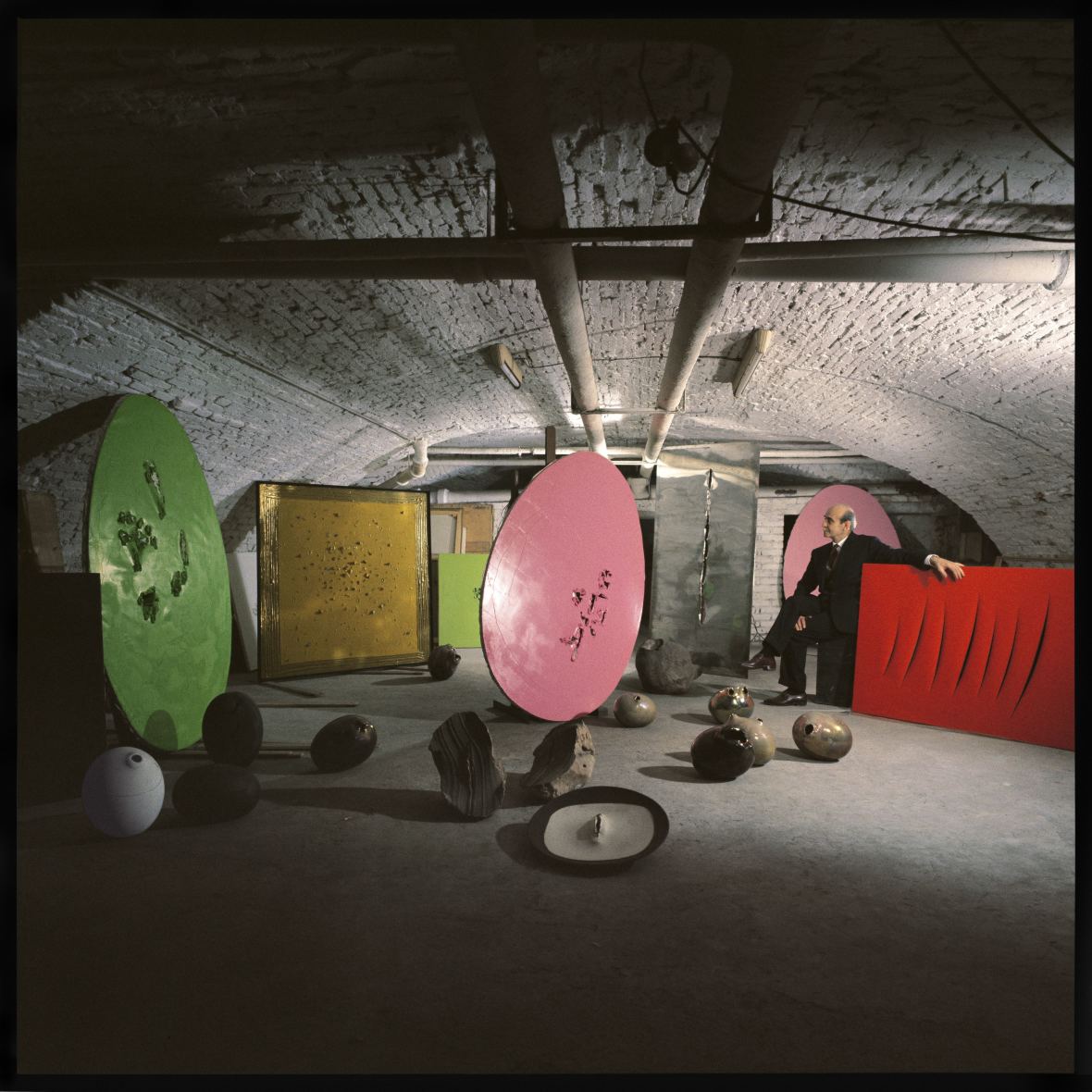 Lucio Fontana's Studio