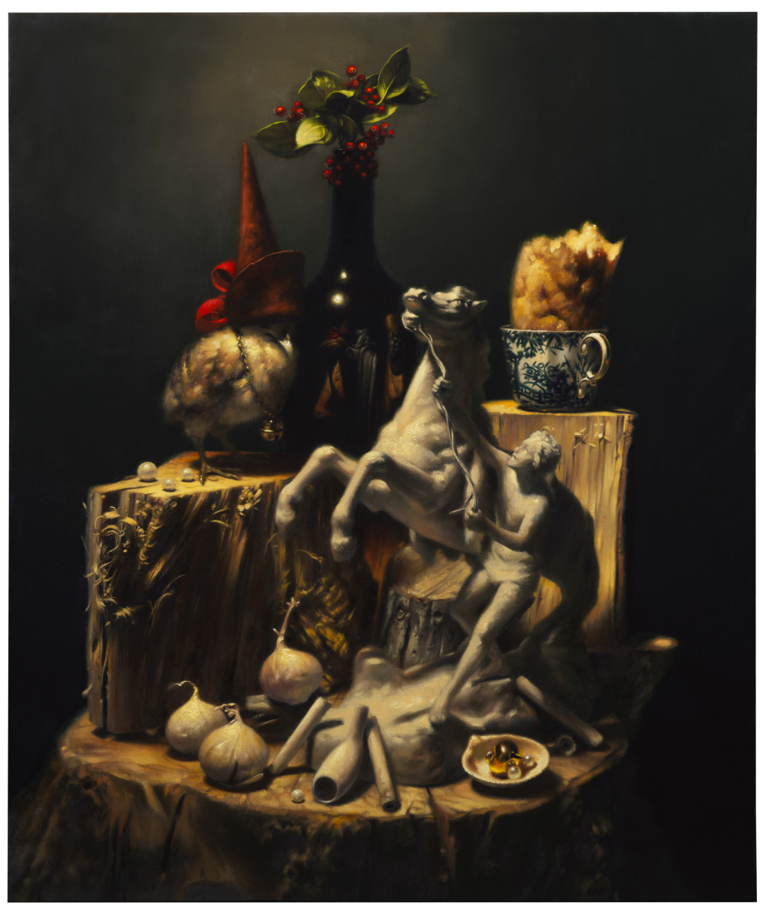 Still-life with Poussin