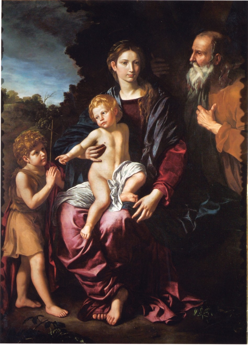 Holy Family with the Young Saint John the Baptist