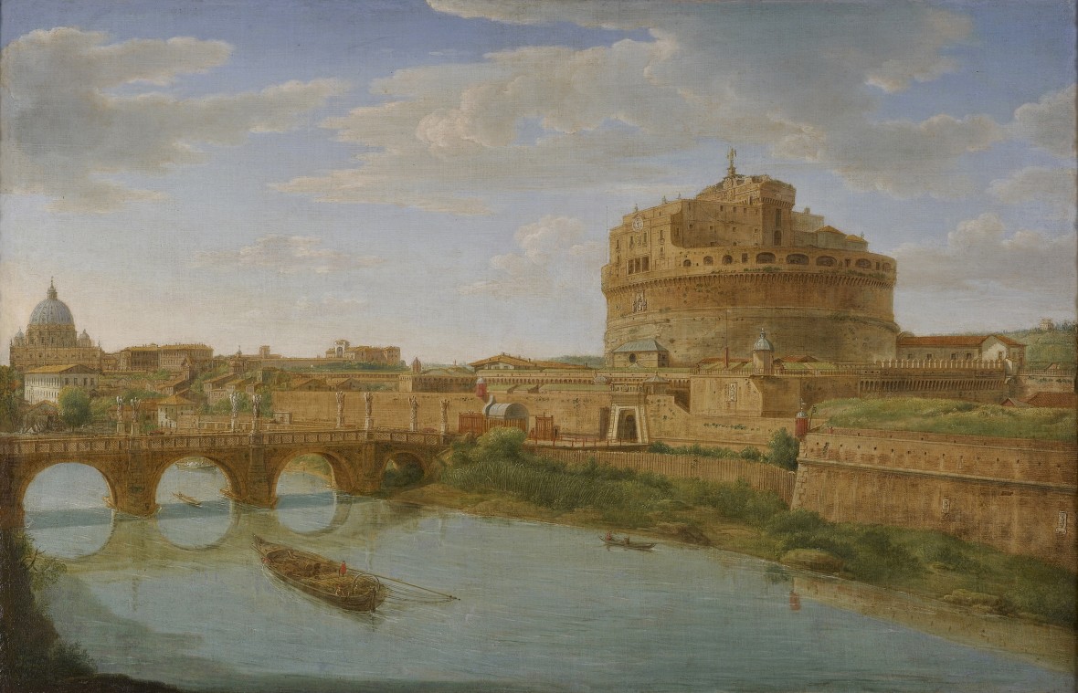 Hendrik Frans van Lint, Rome, Castel Sant’Angelo, 1721