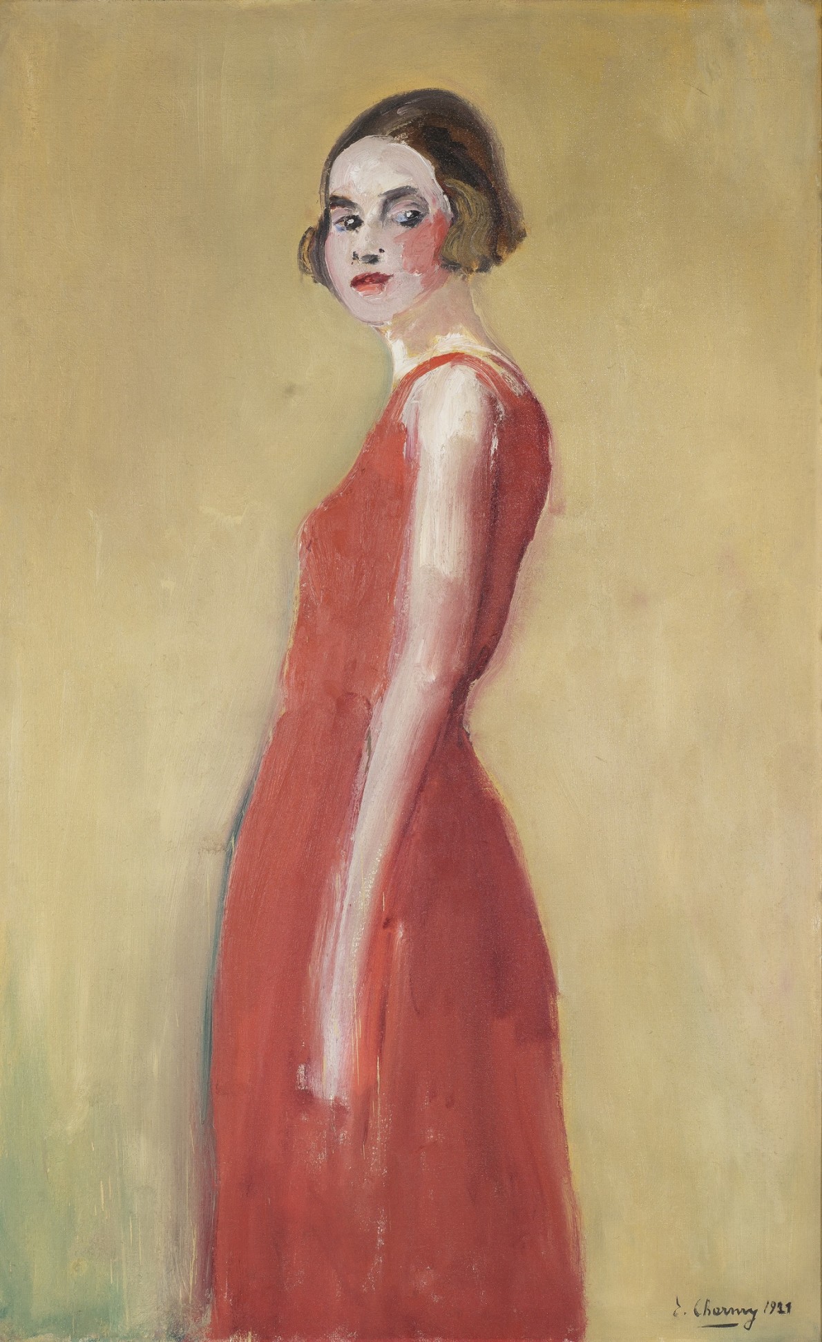 Émilie Charmy, Autoportrait, 1950-55