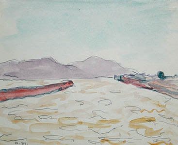 Albert Marquet, Sortie de port, Danube, 1933