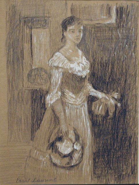 Ernest Laurent, Jeune fille, c. 1904