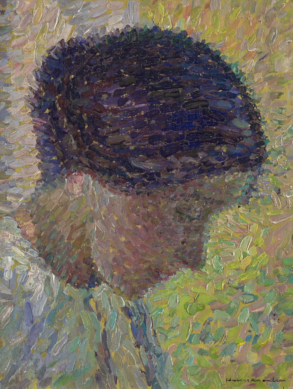 Henri Martin, Portrait d’une femme de profil, 1913
