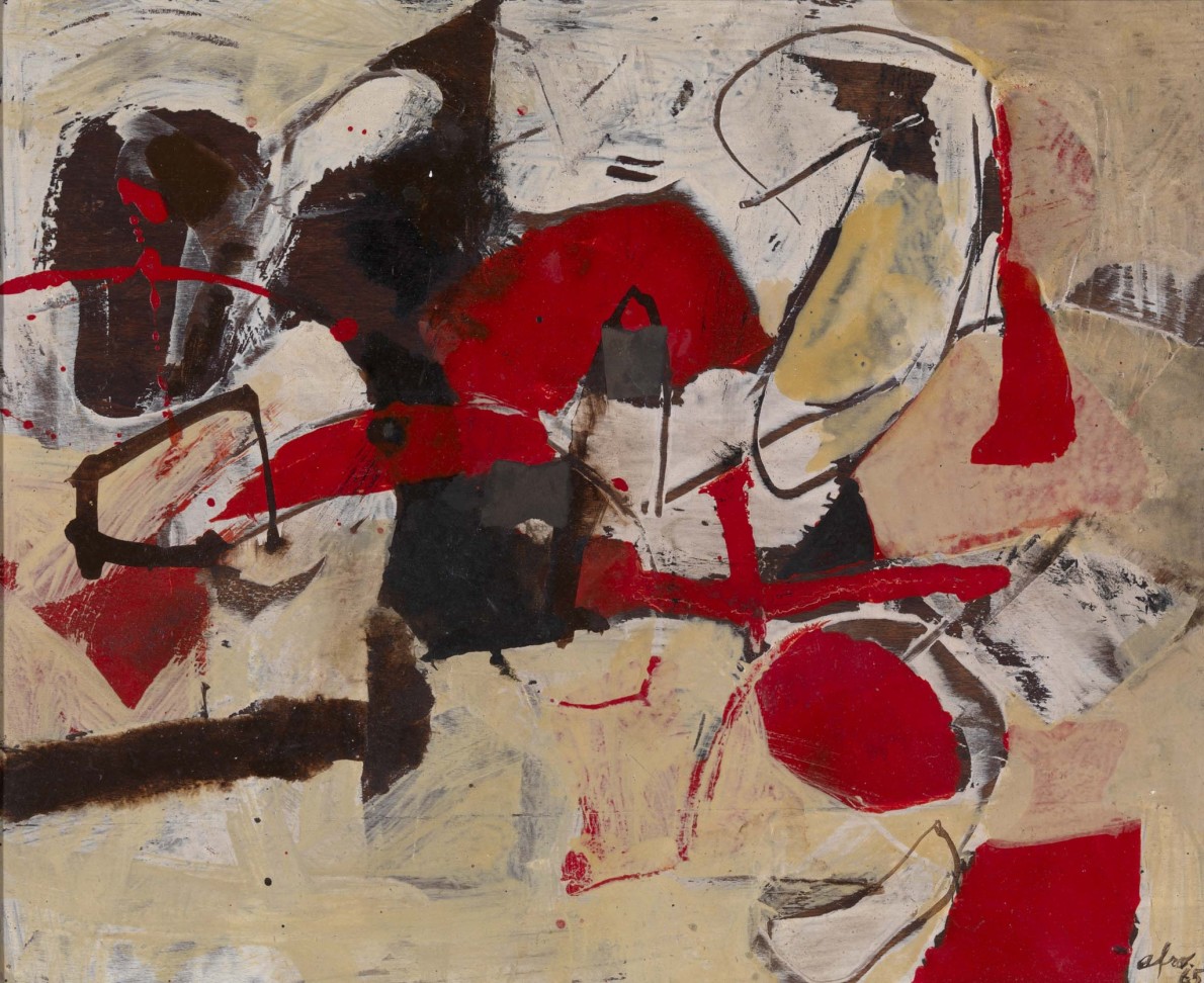 Afro Basaldella, Senza Titolo, 1965