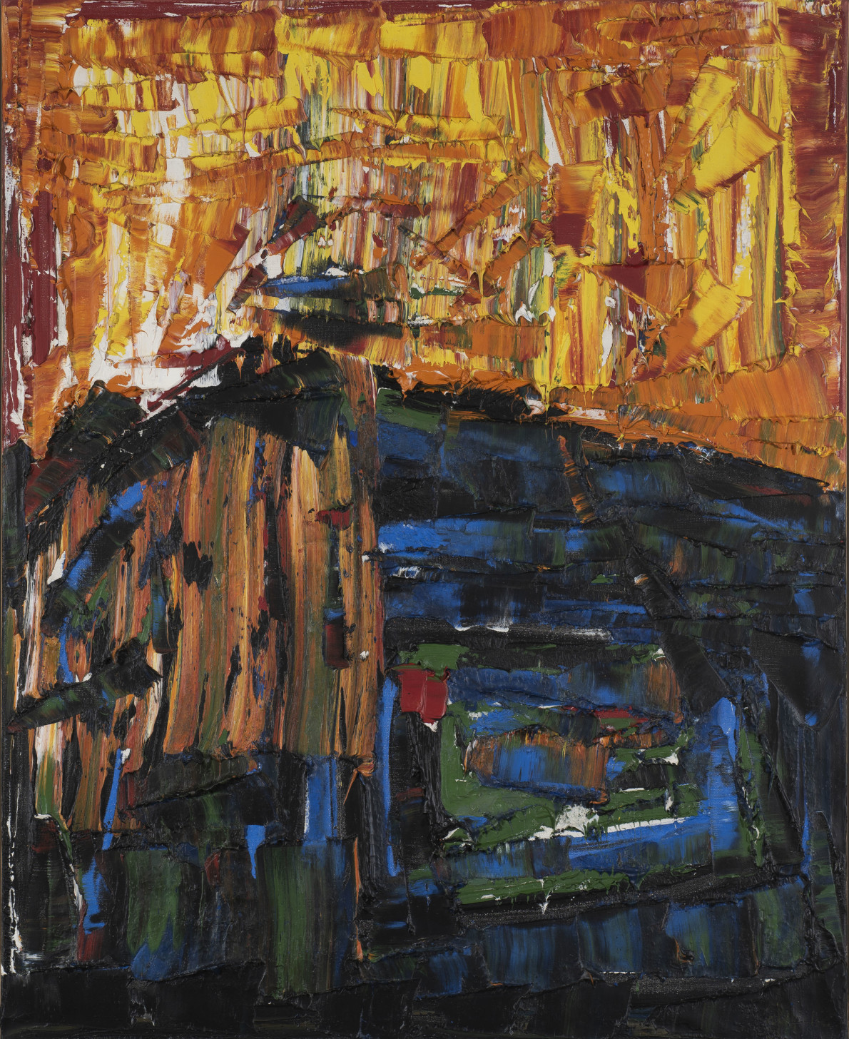 Jean Paul Riopelle, Composition, c.1974