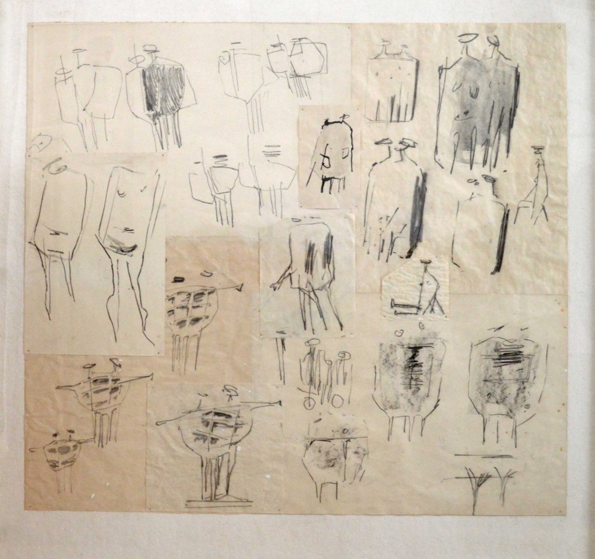 Kenneth Armitage, Drawing, 1956/7