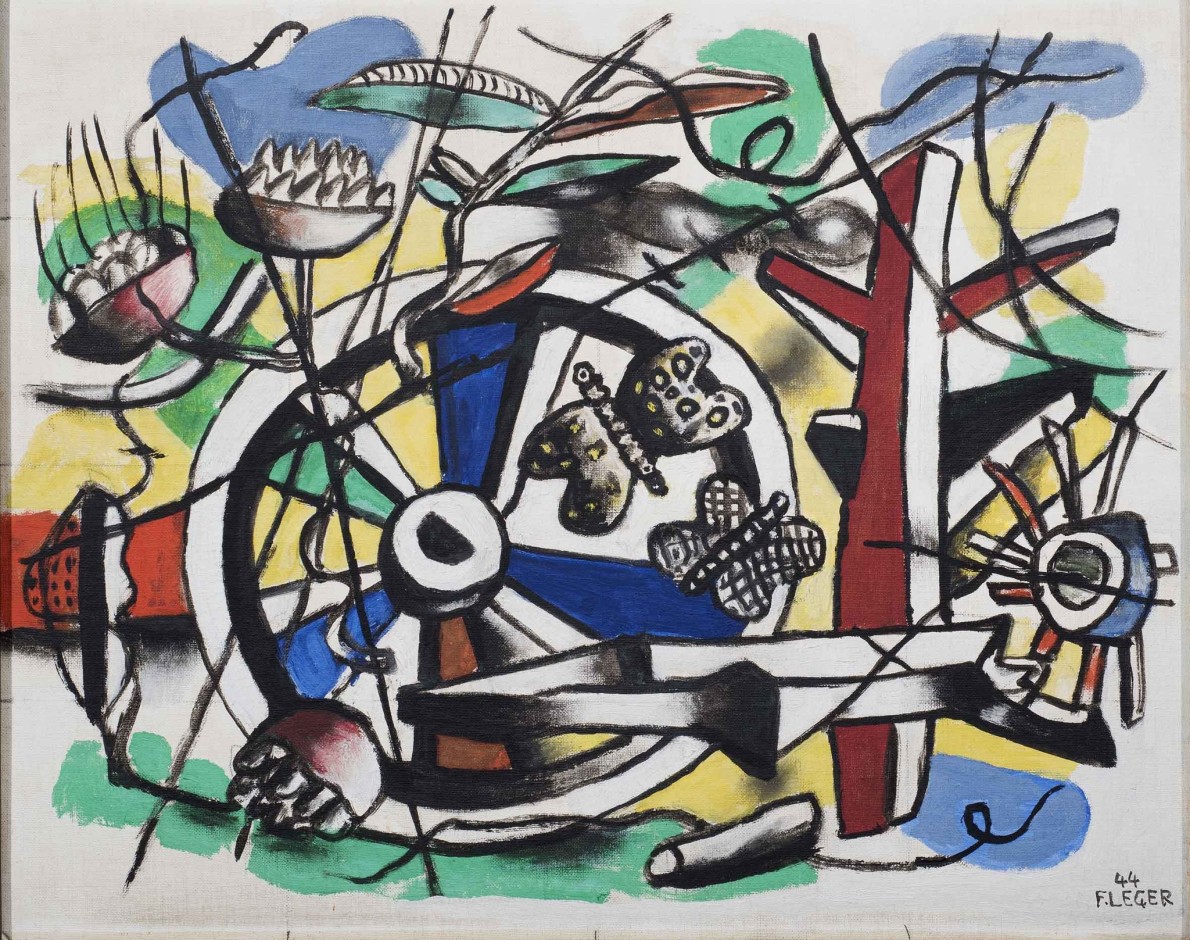 Fernand Léger, Les Papillons dans la Roue, 1944