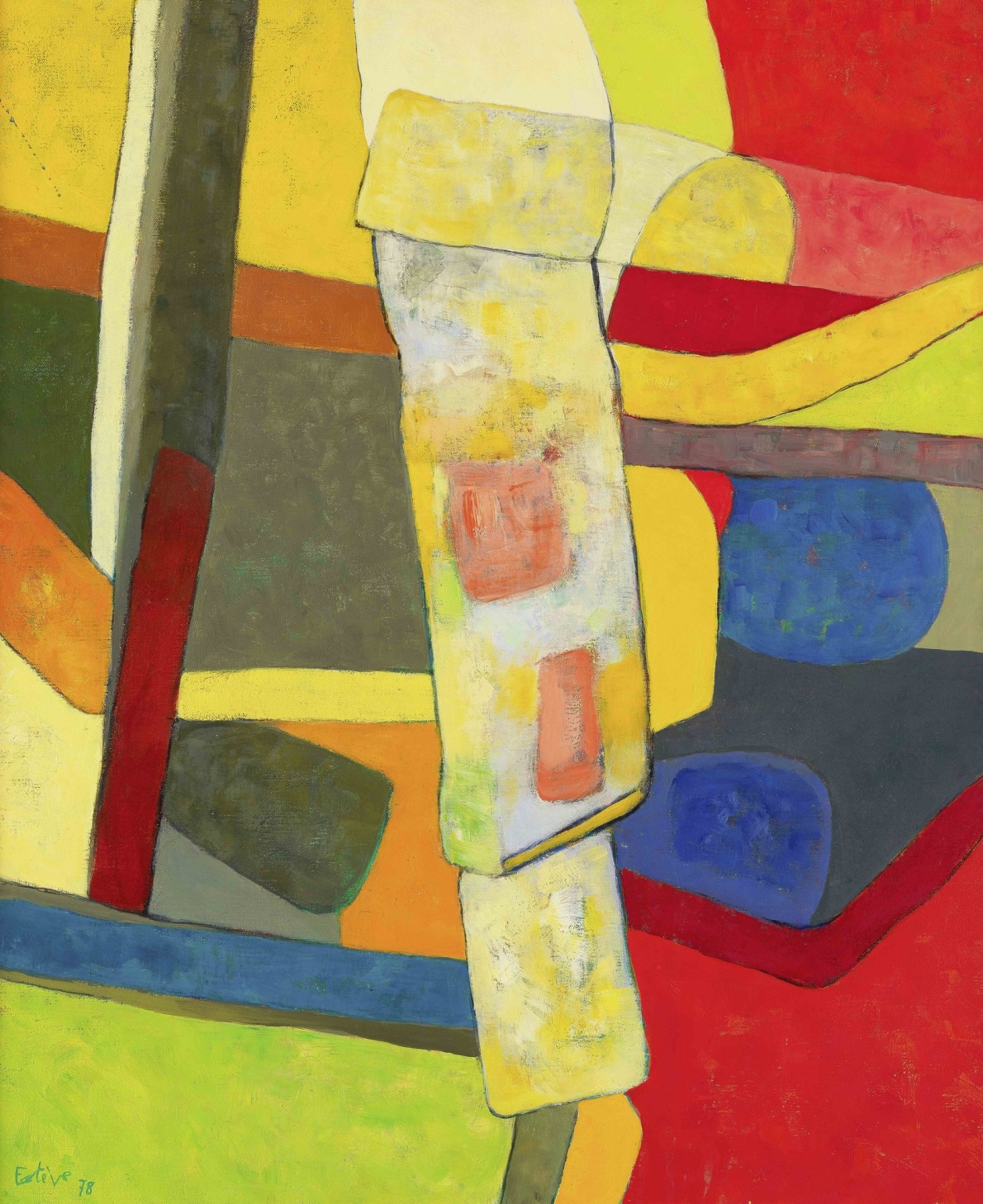 Maurice Estève, Farfu charpentier, 1978