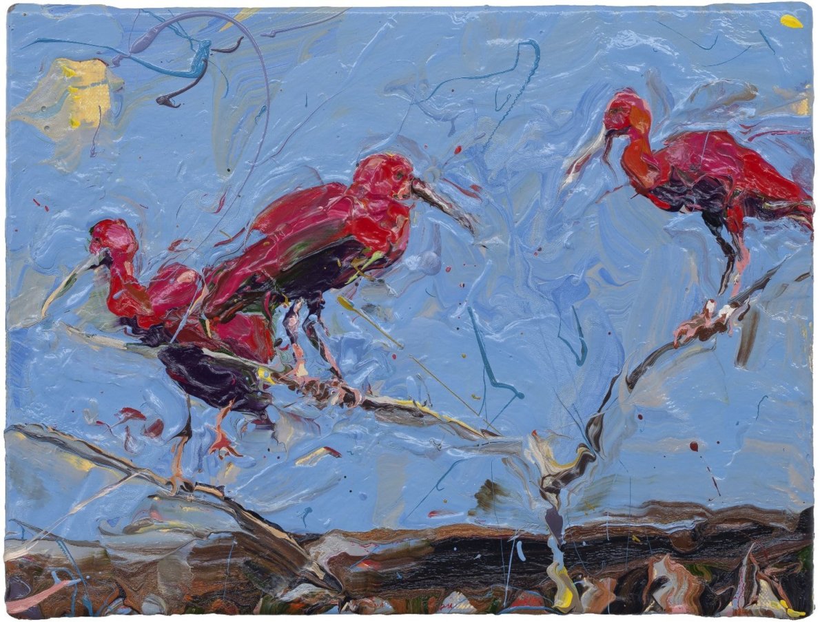 Paul Richards, Three Red Birds, 2010