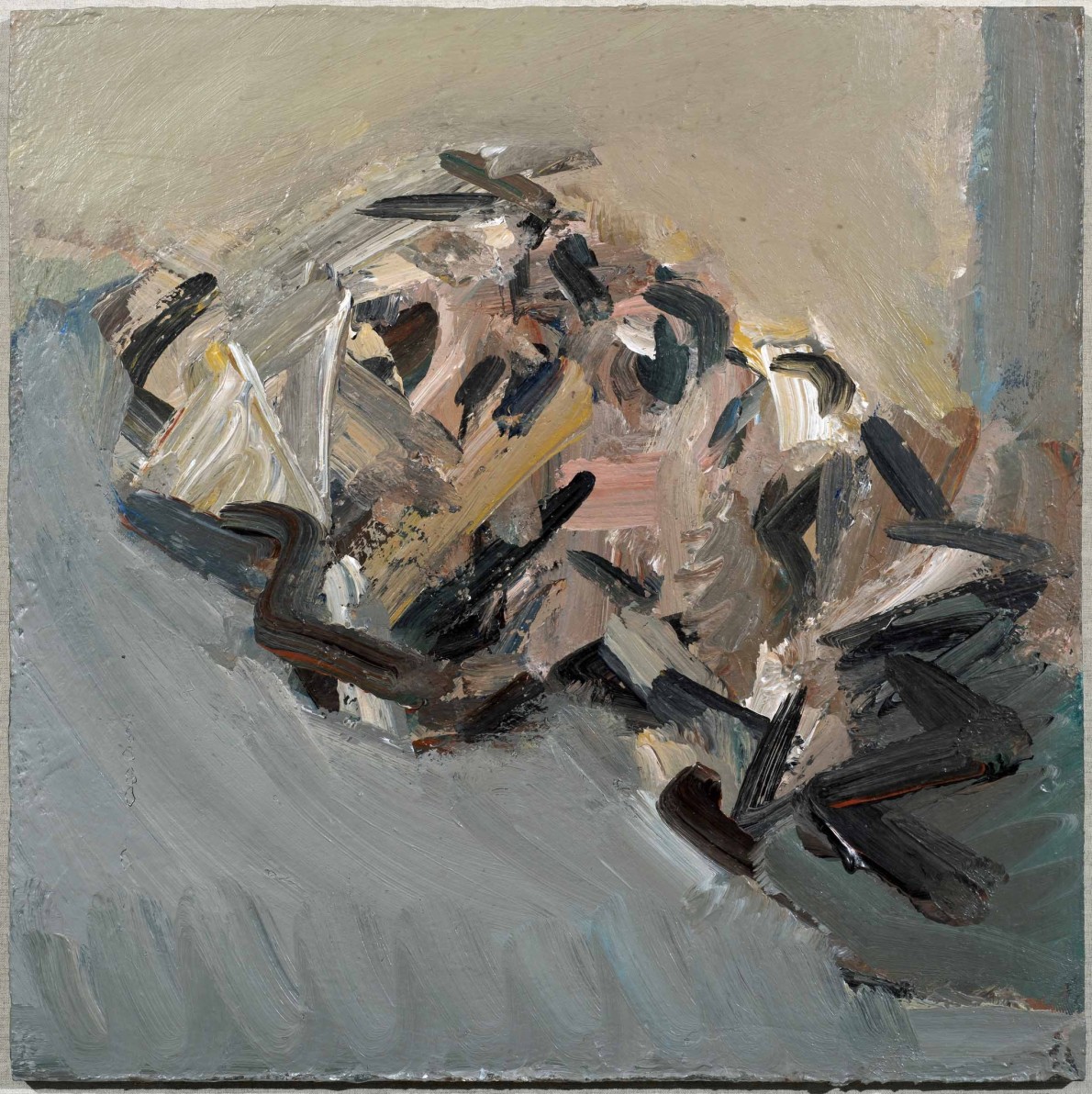 Frank Auerbach, Reclining Head of Julia, 2006