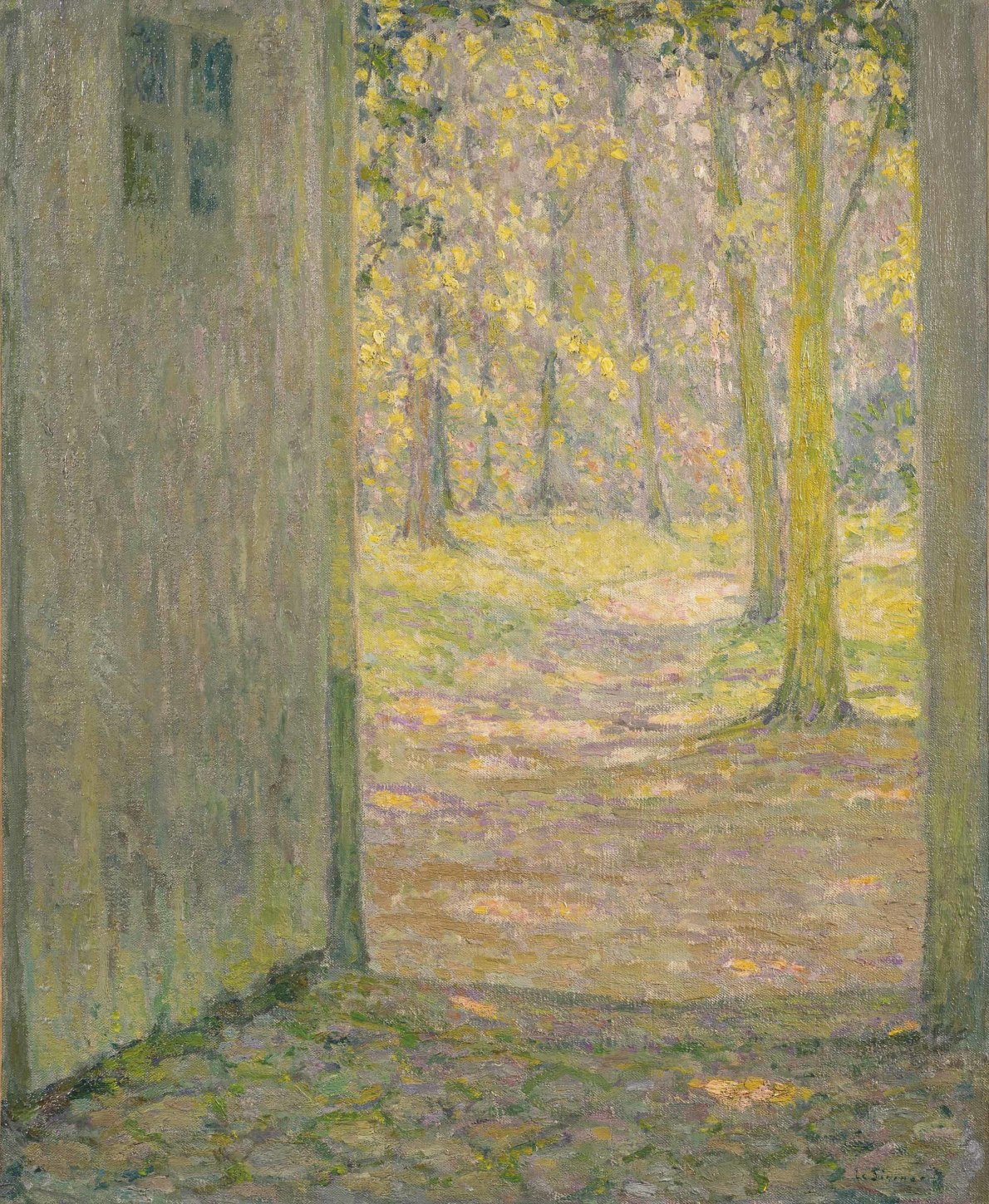 Henri Le Sidaner, Petite porte de Trianon, Versailles, 1926