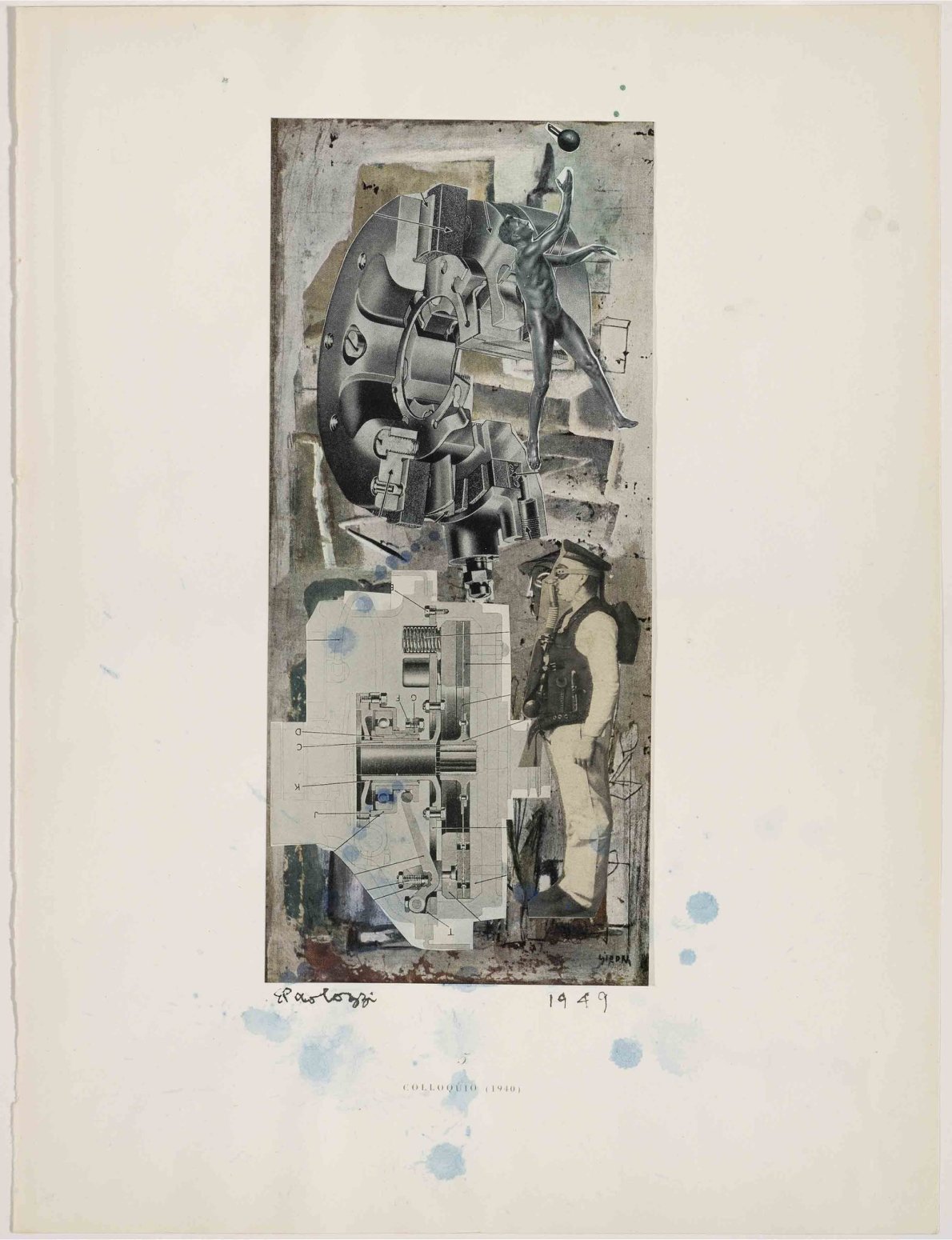 Eduardo Paolozzi, Colloquio, 1949