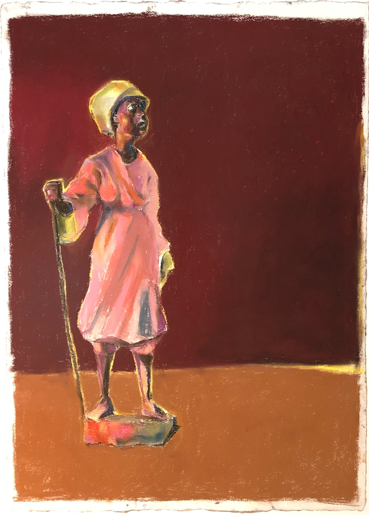 Paul Richards, Standing figure, still life, 2019