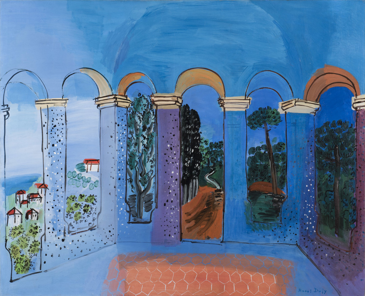 Raoul Dufy, La Terrasse à Vallauris, 1927