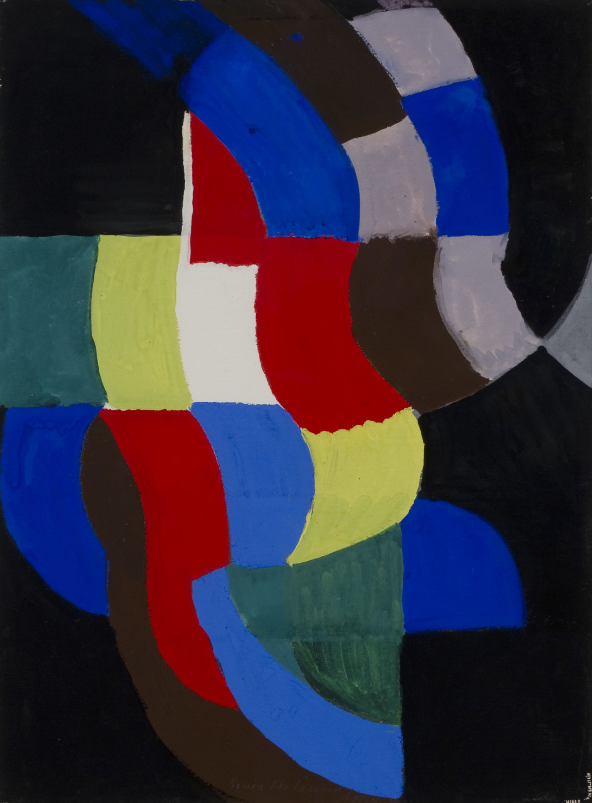 Sonia Delaunay, Rythme coloré, 1959