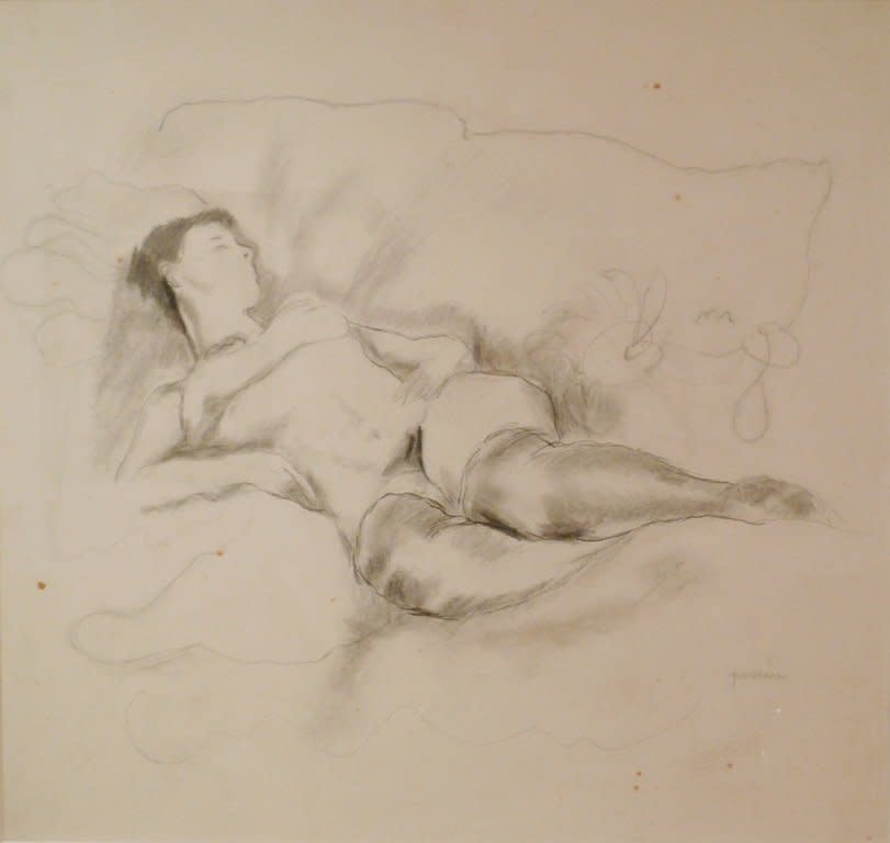 Jules Pascin, Les Bas Noirs, 1928