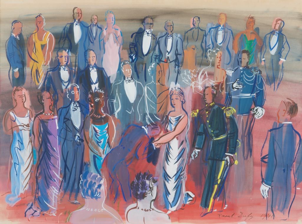 Raoul Dufy, Reception mondaine, 1941