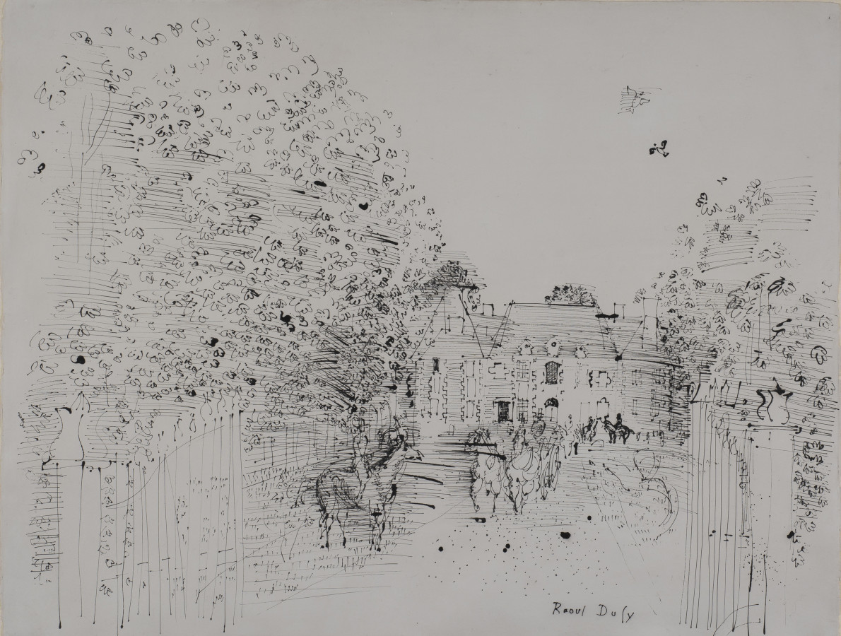 Raoul Dufy, Le Haras du Pin, 1930