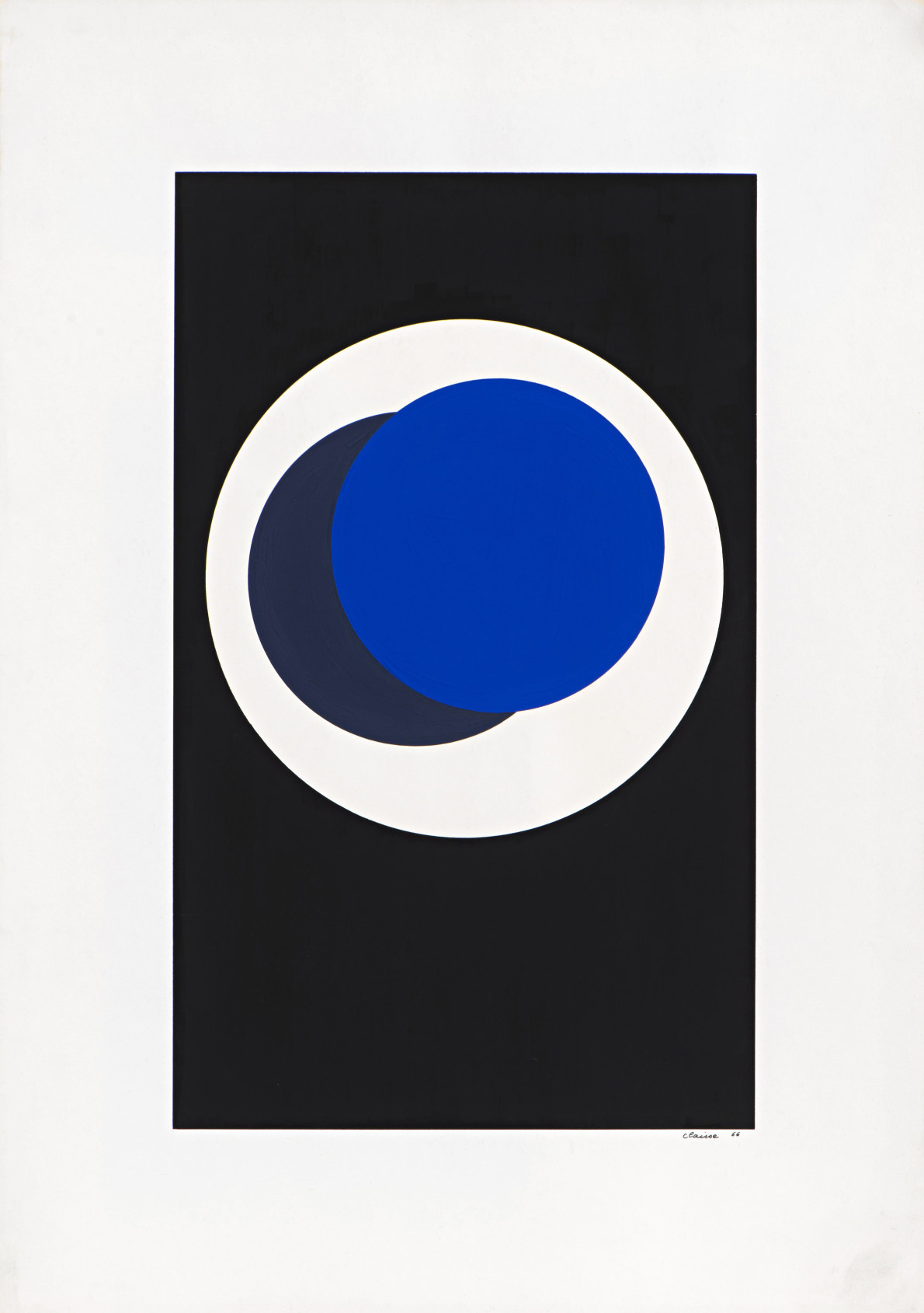 Geneviève Claisse, Cercles, 1966
