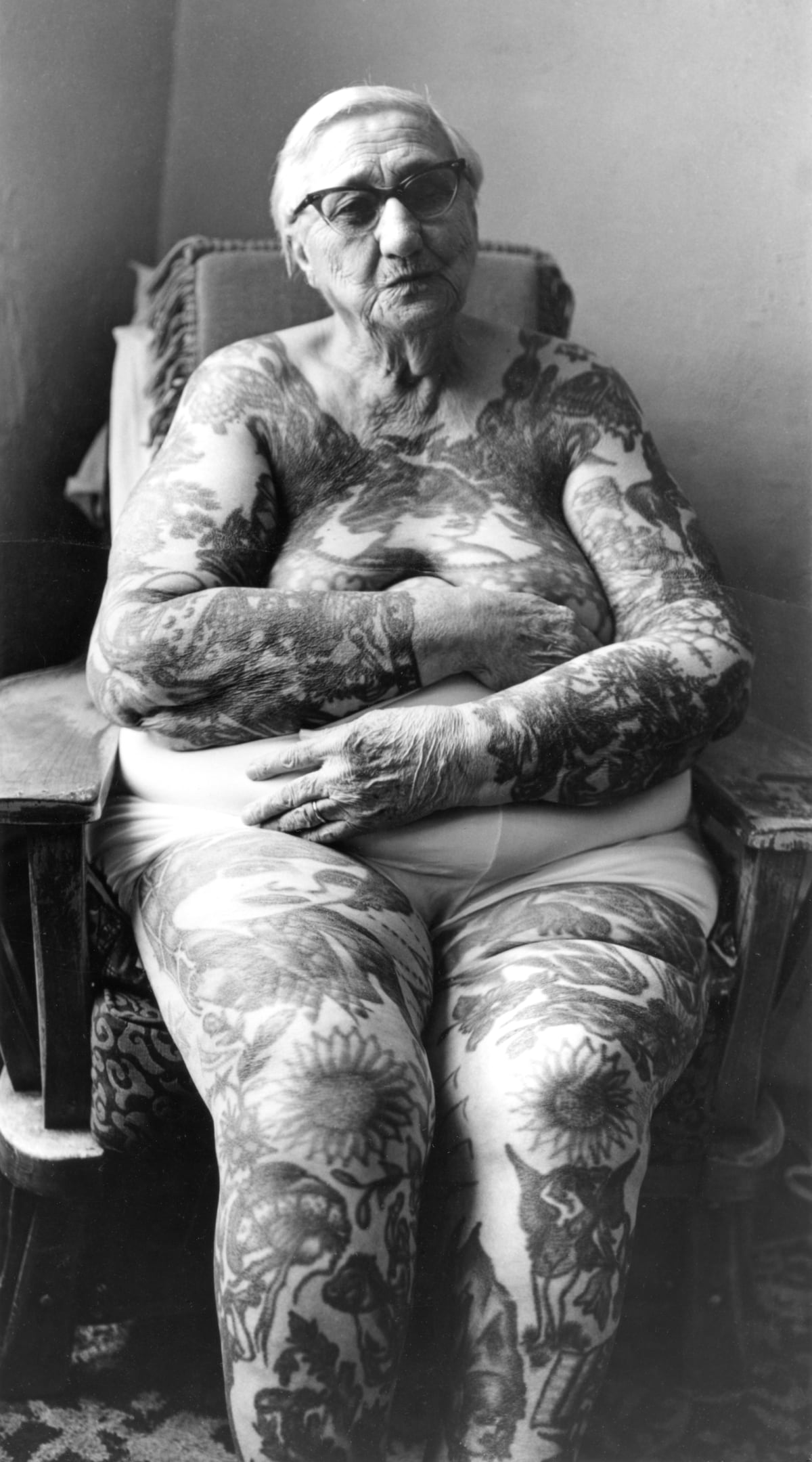 Татуировки на старой коже
