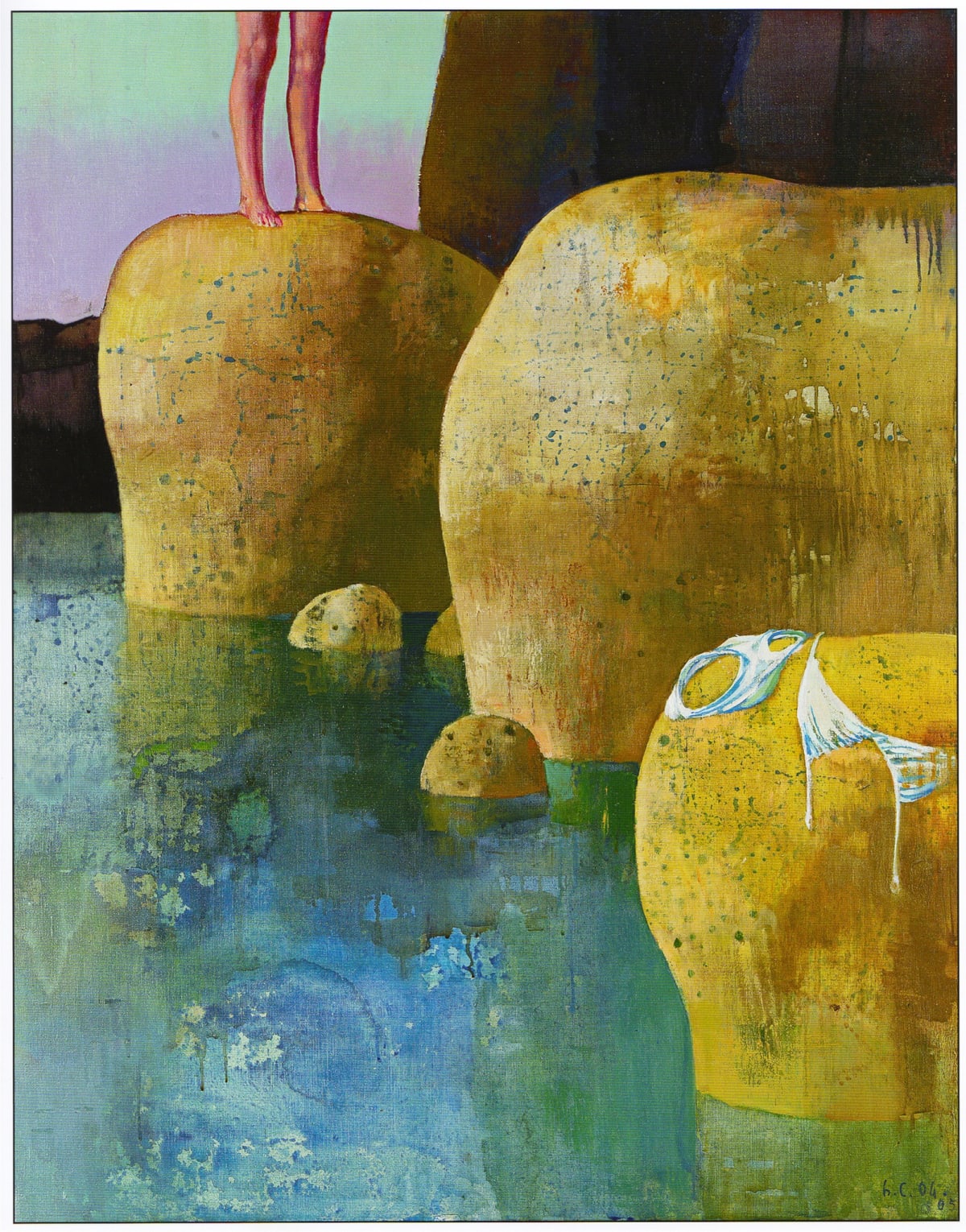 Leonardo CREMONINI - La peau et la pierre, 2005