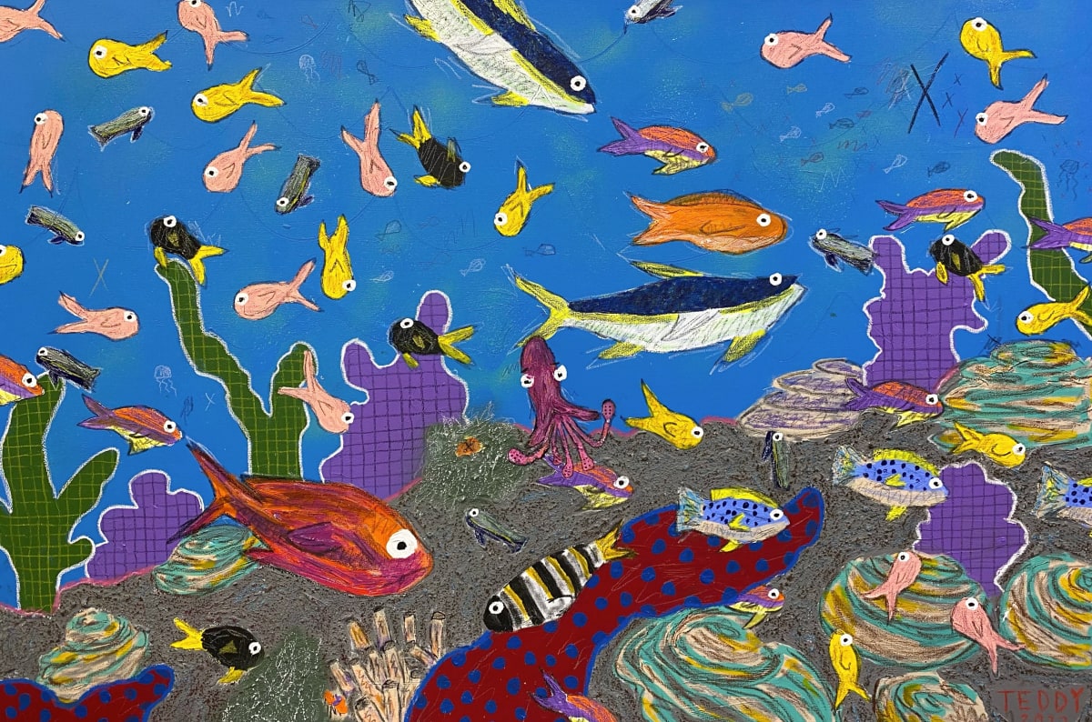 Teddy Benfield, Untitled (Fish Story) (2022)