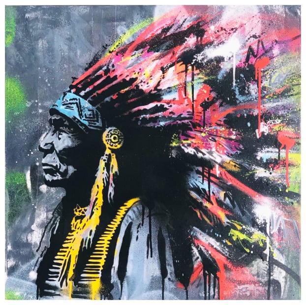 Untitled (Chief Warbonnet)