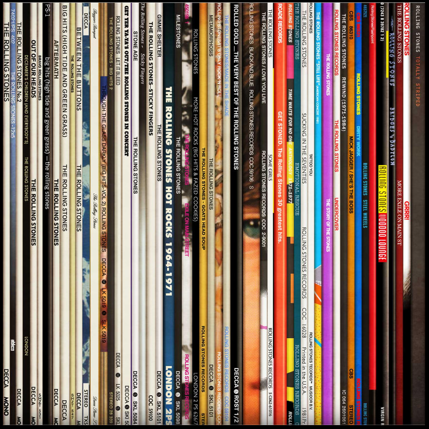 Spines, Stones Dibond