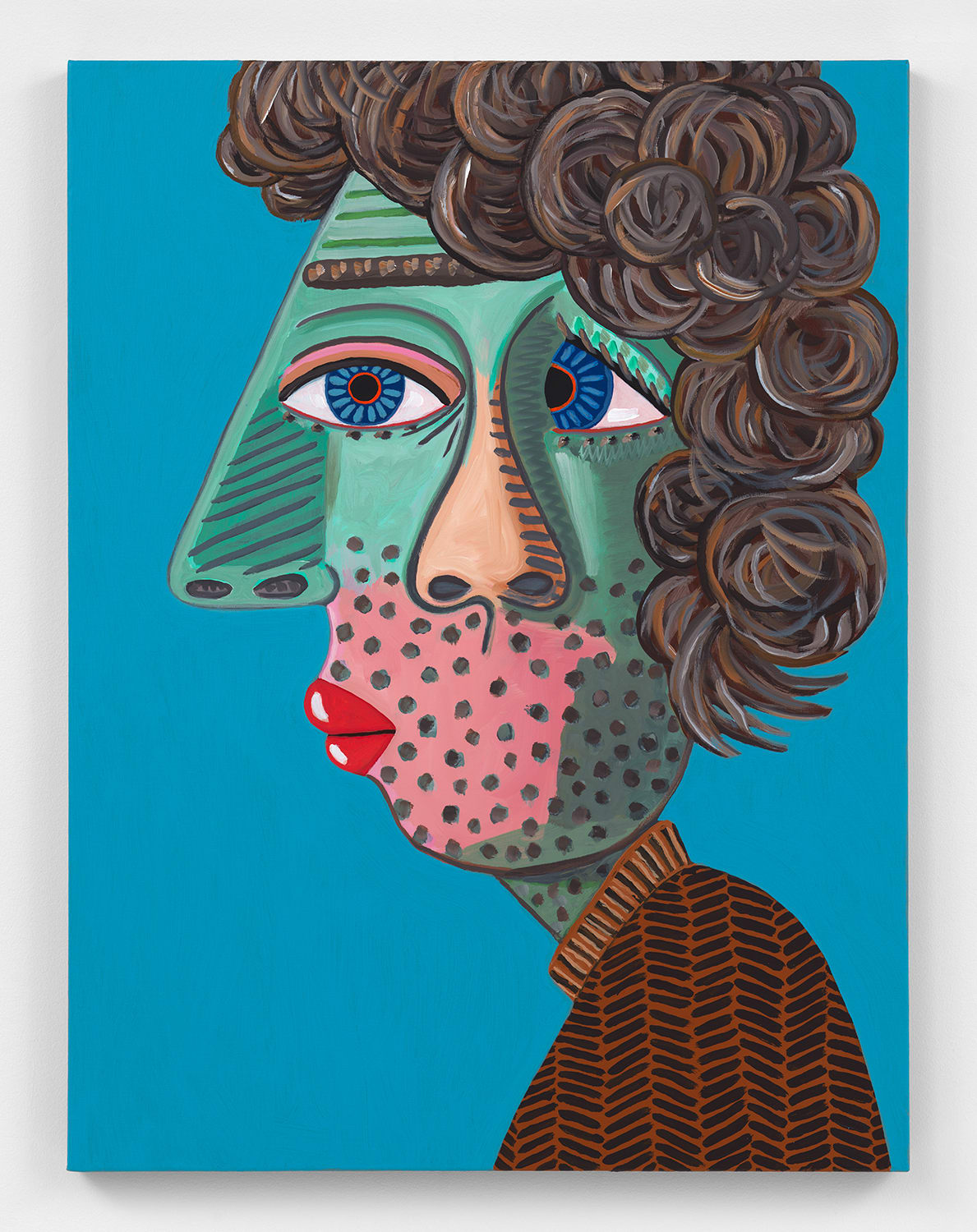 コレクション Brian Calvin- \"Waiting Women I\" Plate Artware Editions Artist Plate Project 2021 Waiting Woman I