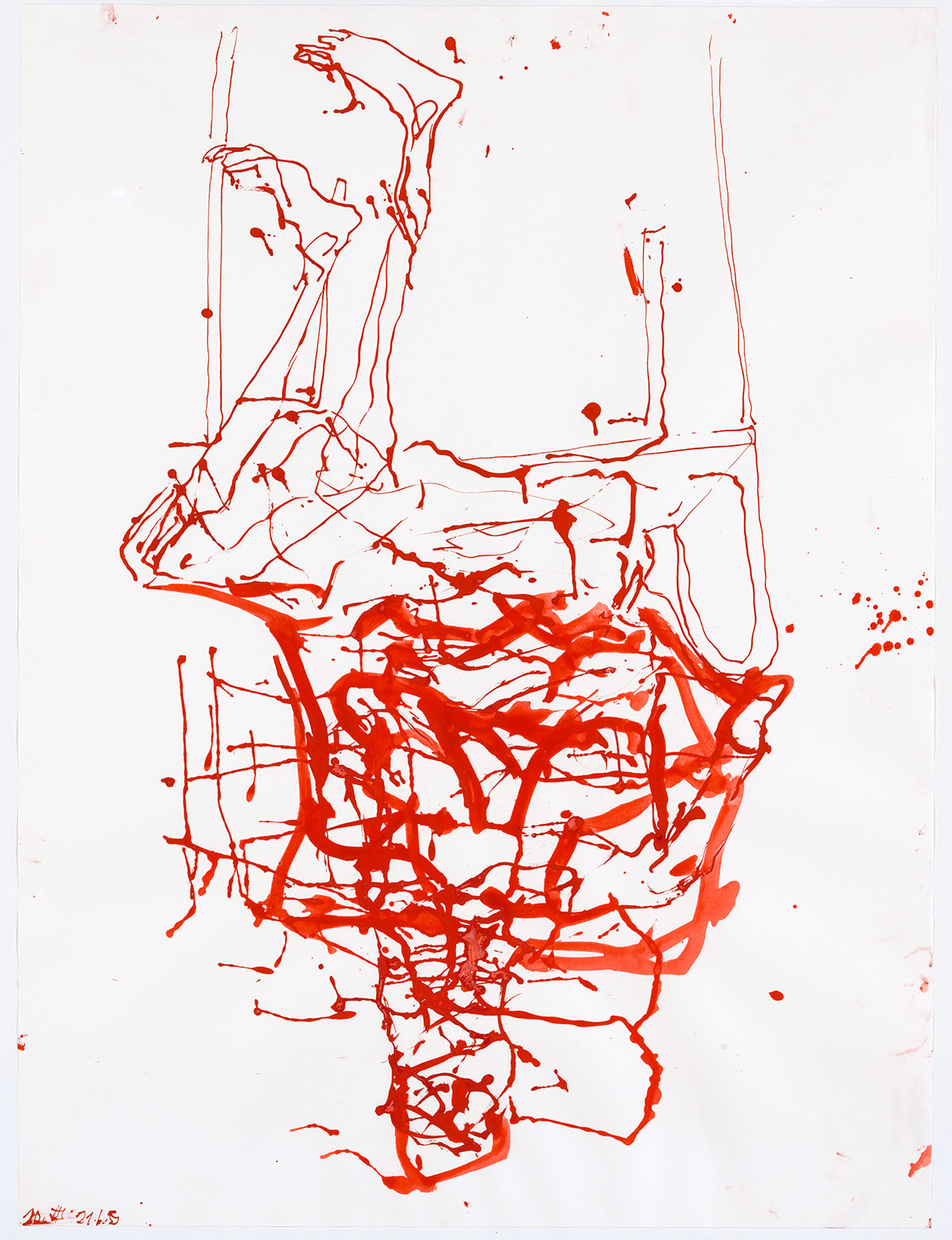 Georg Baselitz, Ohne Titel, 2021 | Anton Kern Gallery