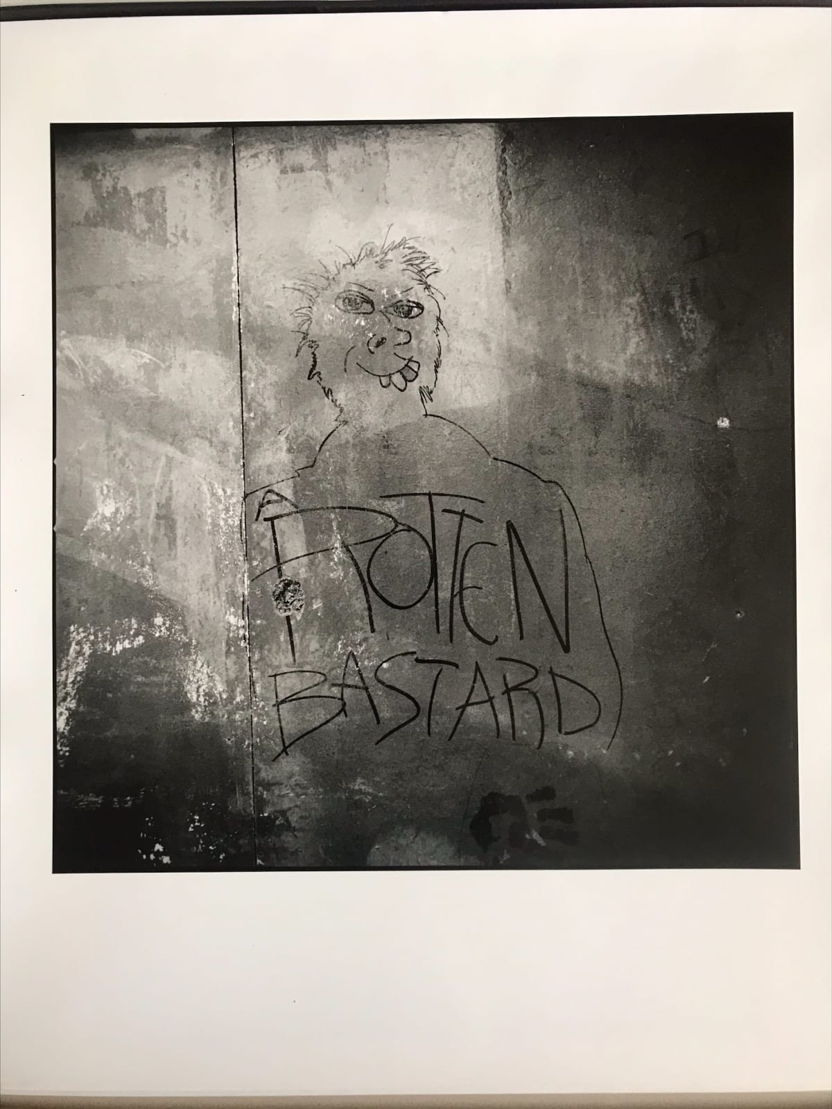 Johnny Rotten autoportrait, 1977