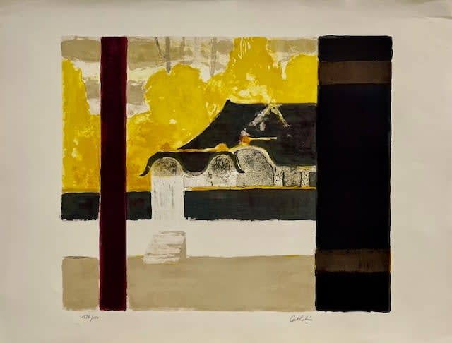 Bernard CATHELIN, Pagode a Nikko, 1969 | Artioli Findlay