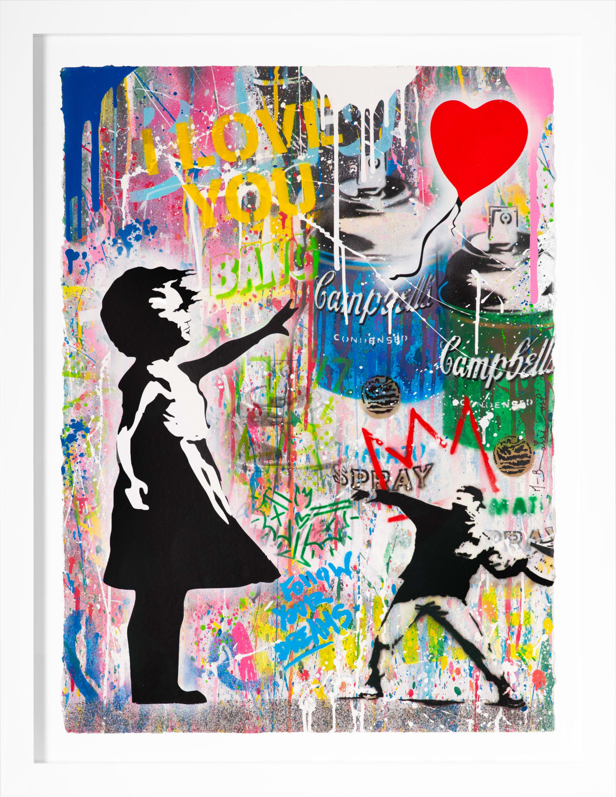 Mr. Brainwash サイン入り ポスター Mr. Brainwash 
