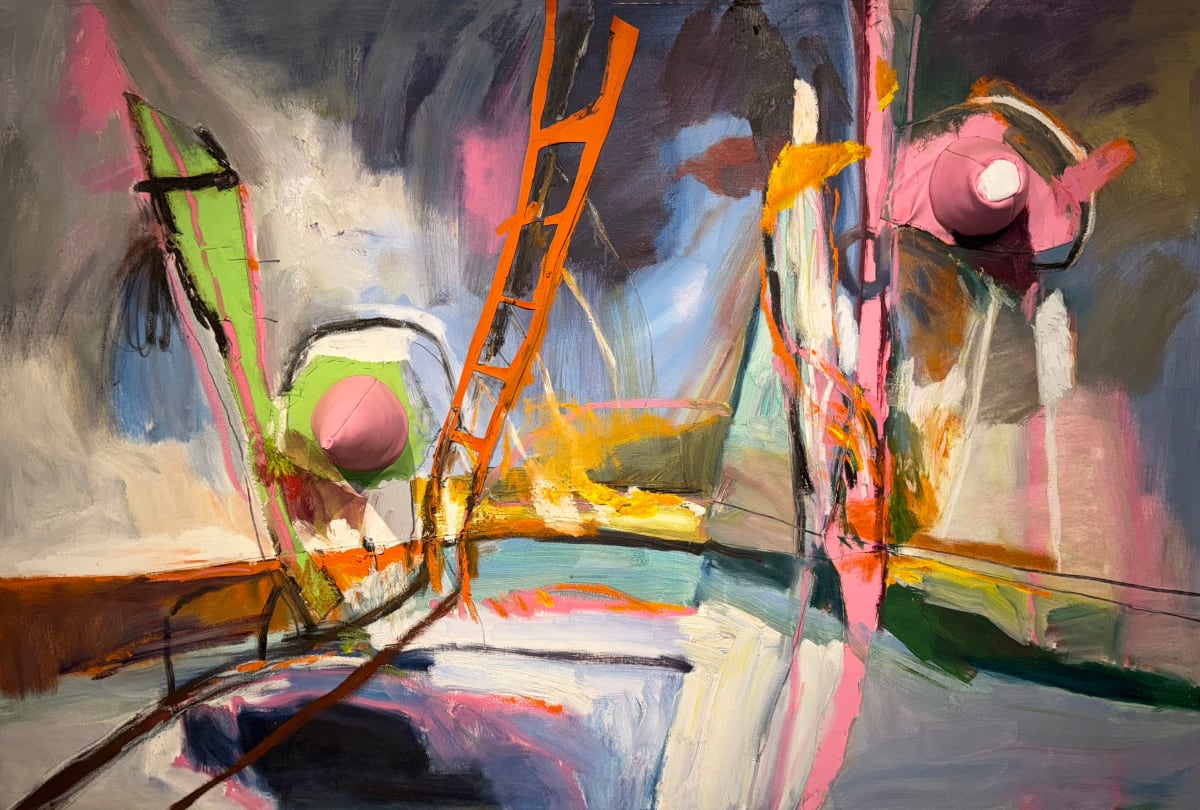 Orange Ladder in Agua Fria, 2017