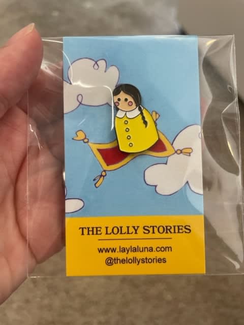 Lolly Enamel Pin
