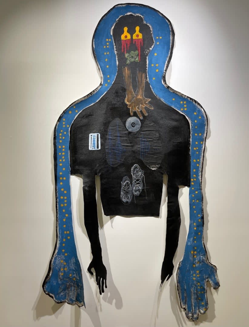 Untitled Nitien Series, #2 (with running shoes), 2021