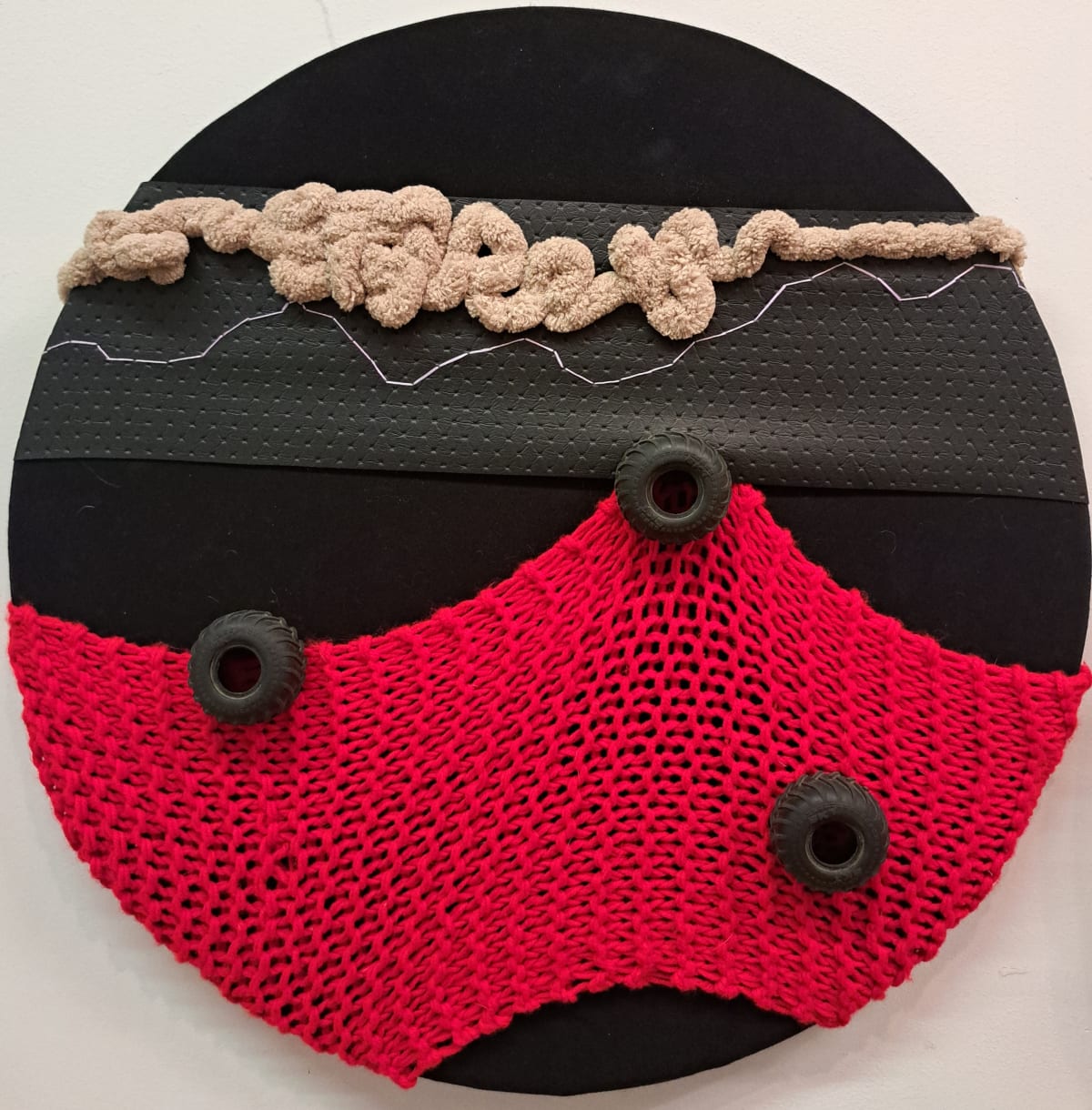 Black and Red Landscape, 2024