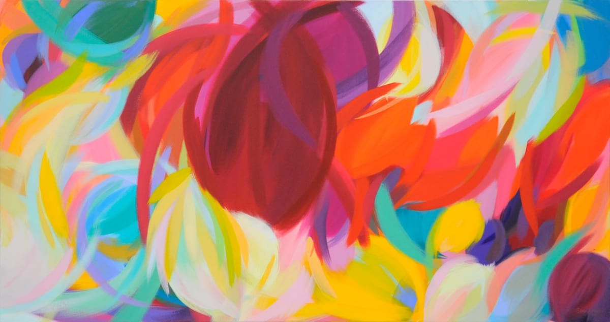 Works - Samia Halaby | Ayyam Gallery