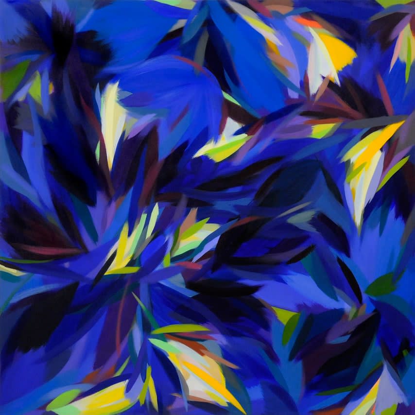 Samia Halaby サミア・ハラビー　作品集 Works - Samia Halaby | Ayyam Gallery