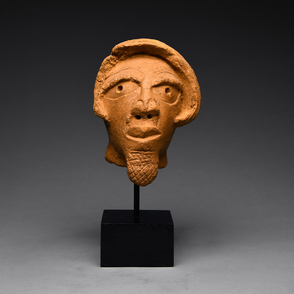 Nok Terracotta Head, 300 BCE - 300 CE | Barakat Gallery