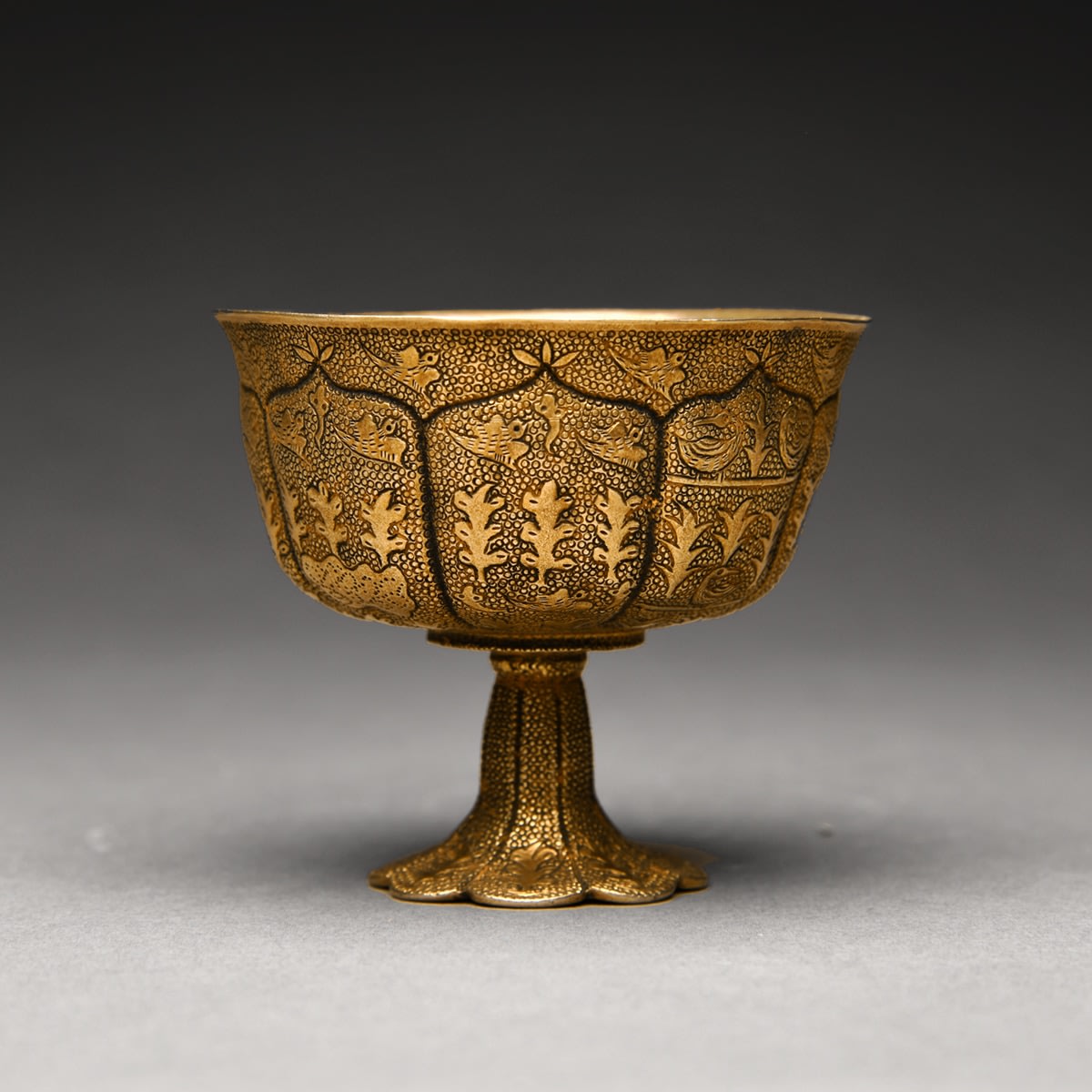 Tang Dynasty Gold Wine Cup, 618 CE - 906 CE | Barakat Gallery