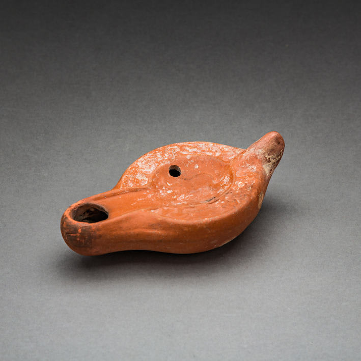 Terracotta oil lamp deals