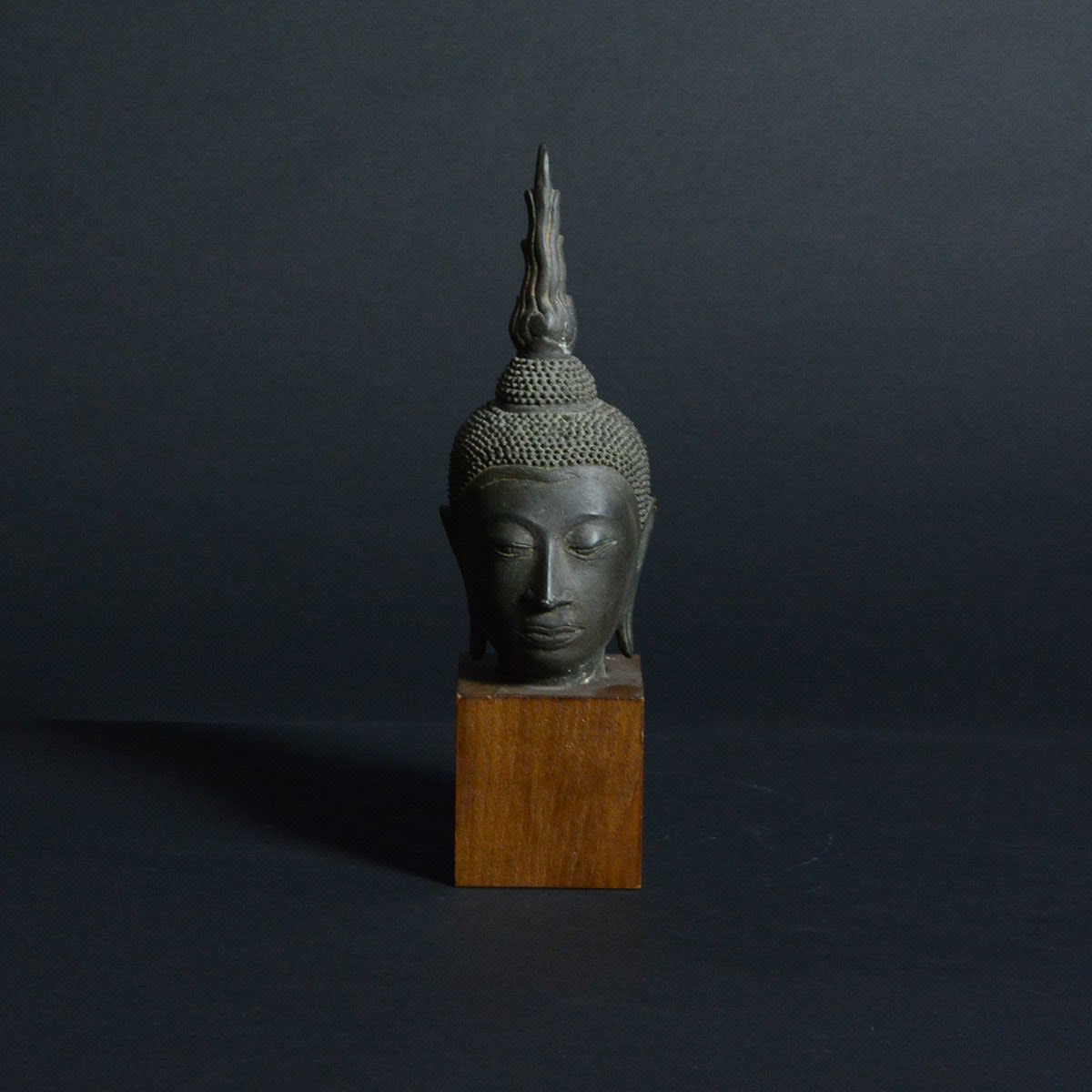 16th Century Thai Bronze Buddha Hea 16th Century Thai Bronze Buddha Hea