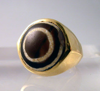 Eye agate ring 2025