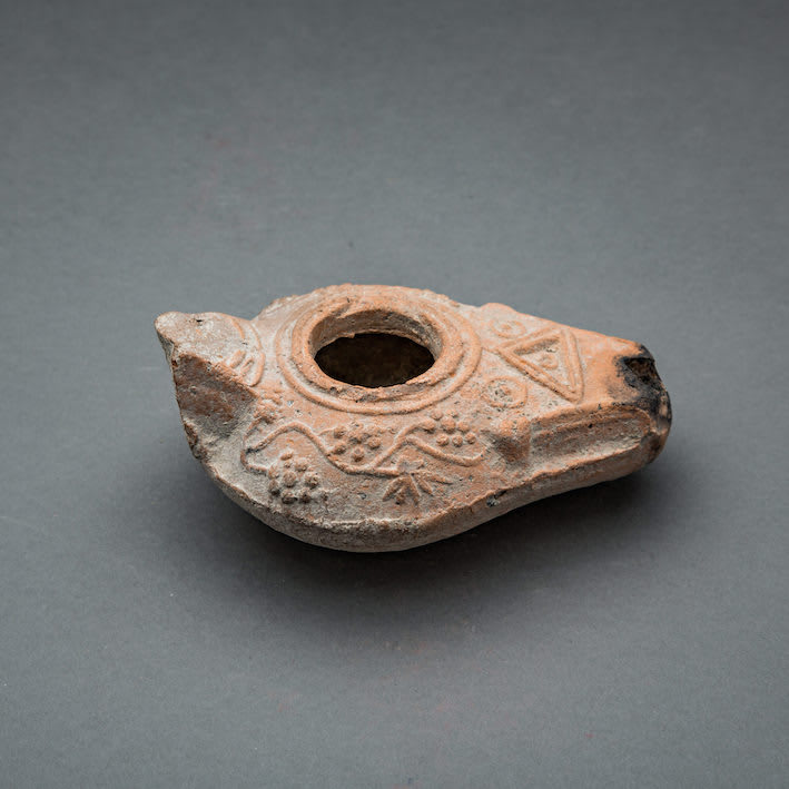 Byzantine oil store lamp