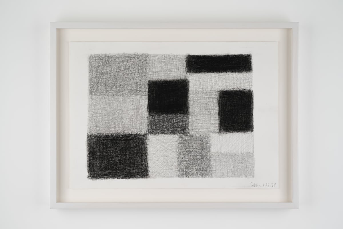 SEAN SCULLY、INSIDE、海外版超希少レゾネ、新品額装付