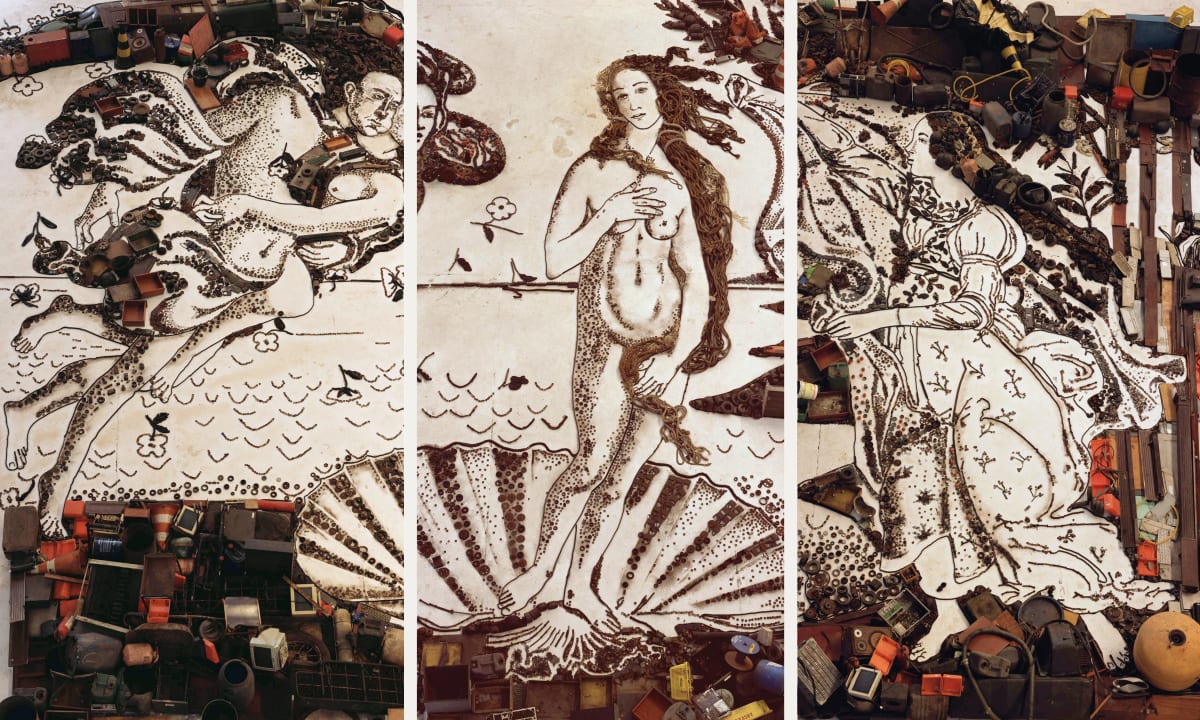 VIK MUNIZ/SEEING IS BELIEVING ヴィック・ムニーズ Vik Muniz | Ben Brown Fine Arts