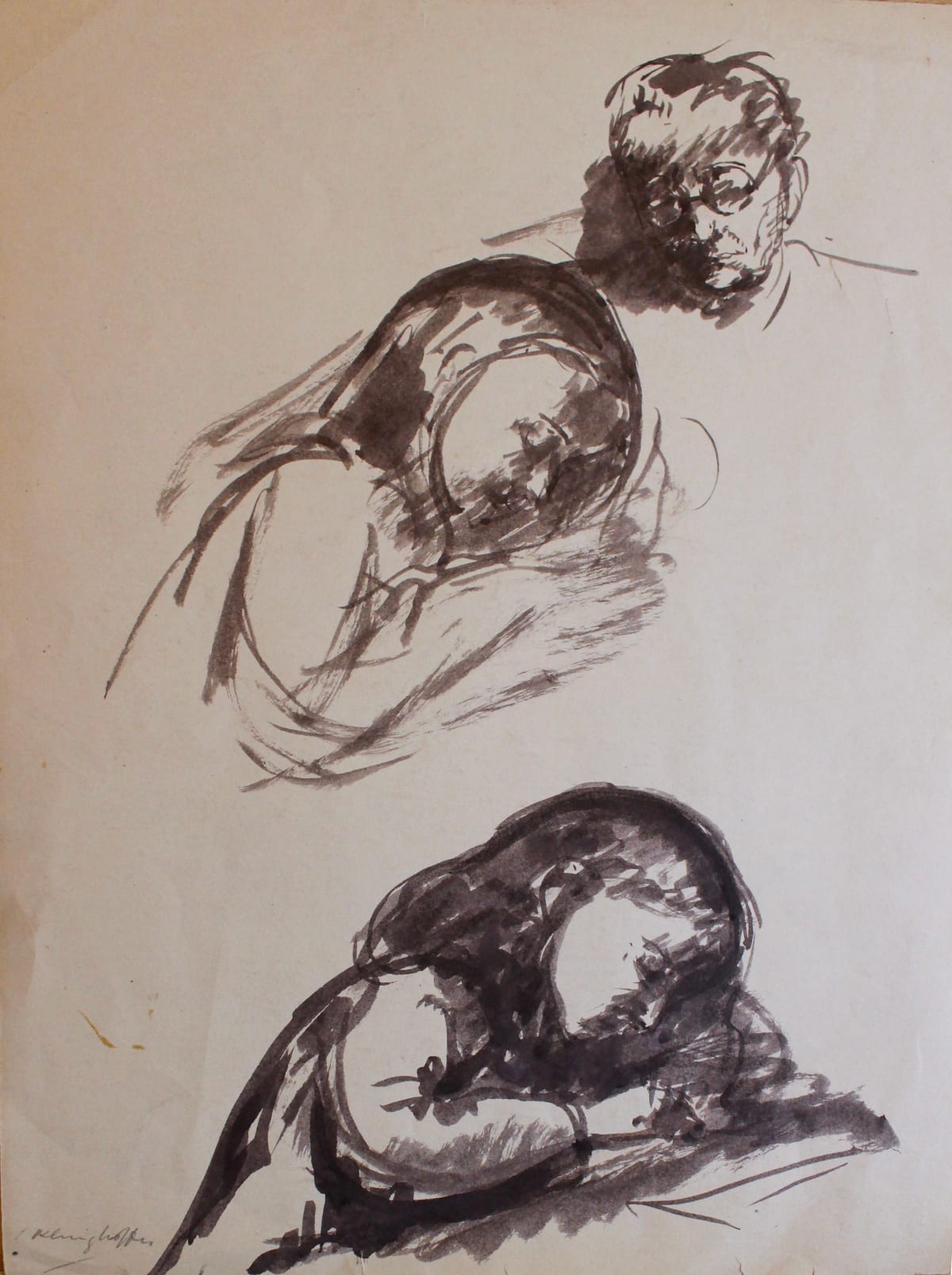 Profile Studies (To my sister Rosa), 1929